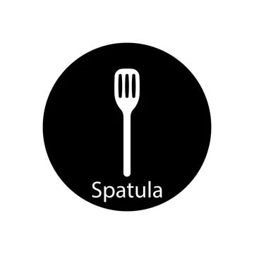 Spatula icon vector Stock Illustration