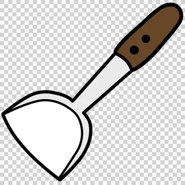 Spatula 스톡 일러스트