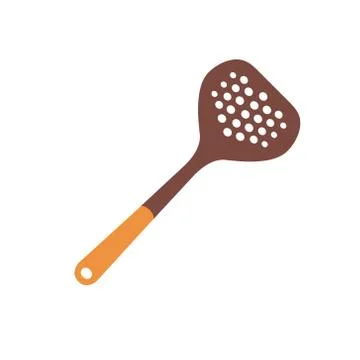 Spatula for kitchen. Plastic material. Vector illustration Stock Illustration