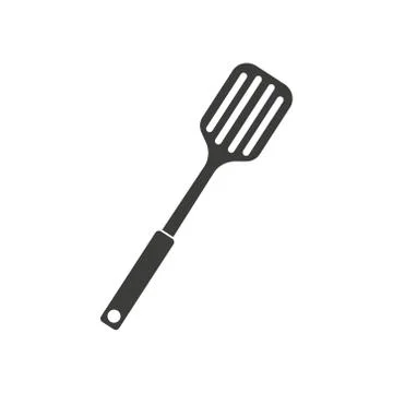 Spatula simple icon. Flat design. Vector illustration. Isolated. Stock Illustration