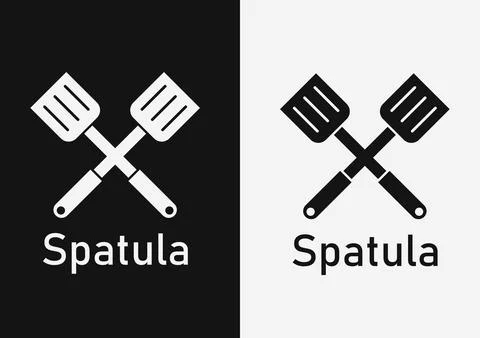 Spatula symbol Stock Illustration