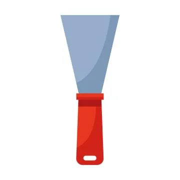 Spatula tool icon, flat design Stock Illustration
