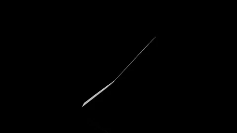 Spatula Turns on itself - loop animation Stockbeeldmateriaal 251691028