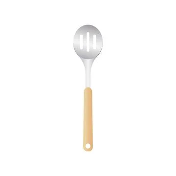 Spatula vector illustration isoalted on white background. Metal tool for co.. Stock Illustration