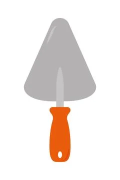 Spatule work tool Ilustração Stock