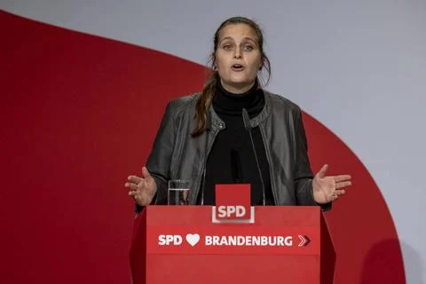 SPD Bundestagsabgeordnete Maja Wallstein DEU/Berlin Â Paul Weisflog Partei.. Stock Photos