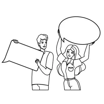 Speach bubble vector Illustrazione stock