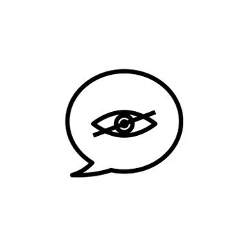 Speach bubbles. Vector icon Stock Illustration