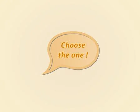 Speak bubble Stock Illustration