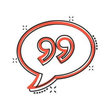 Speak chat icon in comic style. Speech bubble cartoon vector illustration on  Stock Illustration