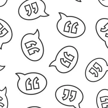 Speak chat icon in flat style. Speech bubble vector illustration on white iso Stock Illustration
