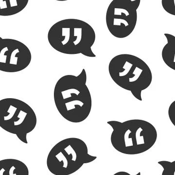 Speak chat icon in flat style. Speech bubble vector illustration on white iso Stockillustratie