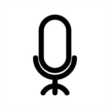Speak line icon vector illustration isolated on white background Illustration
