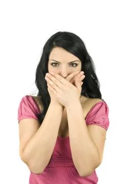 Speak no evil Foto stock