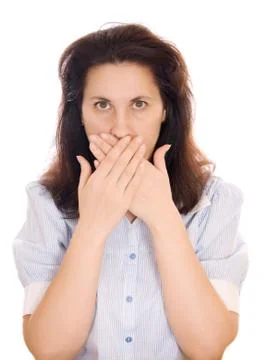Speak no evil Stock Photos