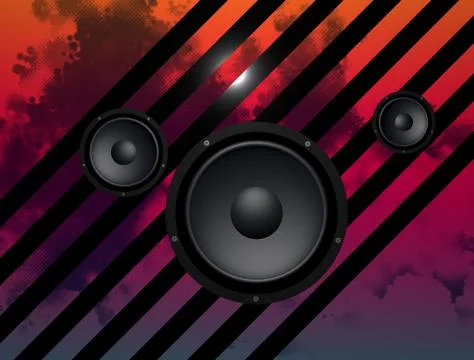 Speaker Abstract Stock Photos
