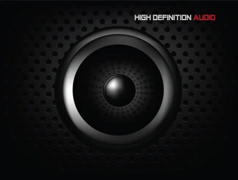 Speaker background Stock Illustration