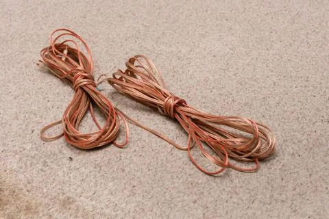 Speaker cable Stock Photos