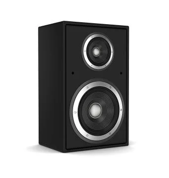 Speaker concept 3d illustration Stock Illustration
