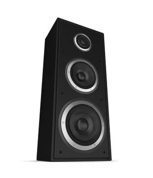 Speaker concept 3d illustration Stock Illustration