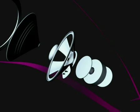 Speaker cone 스톡 동영상 515362