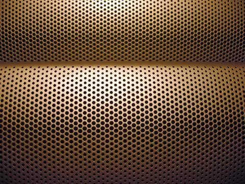 Speaker dimples Foto stock