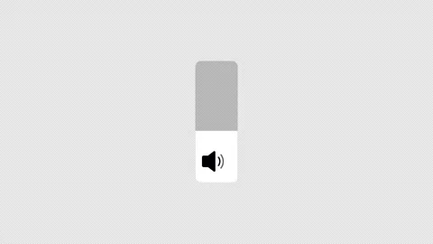 Speaker Icon Button Animation Stock Footage 311582836