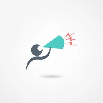 Speaker icon Stock Illustration
