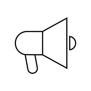 Speaker icon vector Stock Illustration