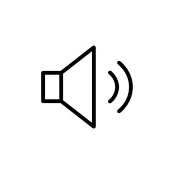 Speaker icon vector illustration. volume sign and symbol. loudspeaker icon... Stock Illustration