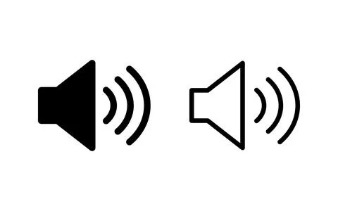Speaker icon vector illustration. volume sign and symbol. loudspeaker icon... Stock Illustration