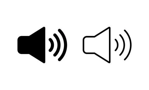 Speaker icon vector. volume sign and symbol. loudspeaker icon. sound symbol Stock Illustration