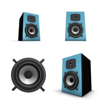 Speaker Stock Illustration