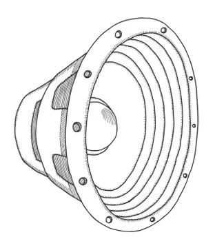 Speaker Stock Illustration