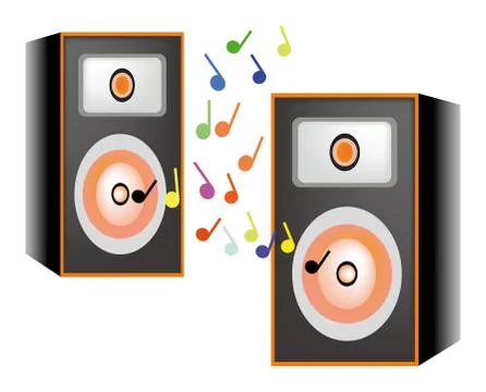 Speaker Stock Illustration