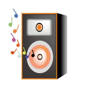 Speaker Stock Illustration