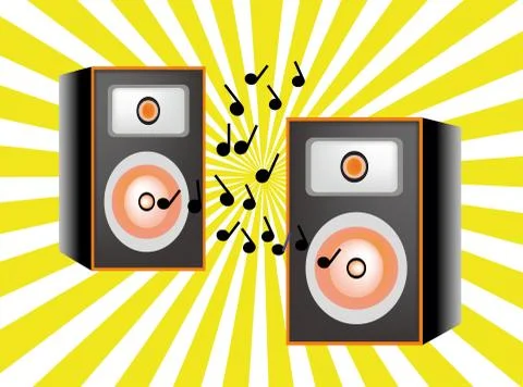Speaker Stock Illustration