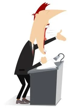 Speaker Stock Illustration