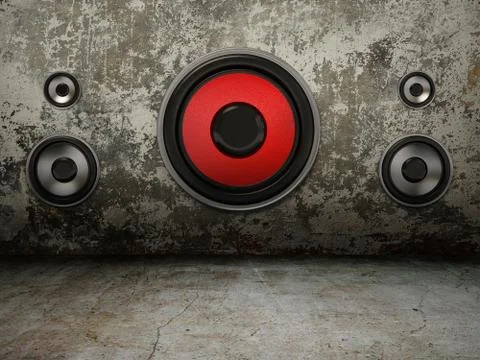 Speaker Stock Illustration