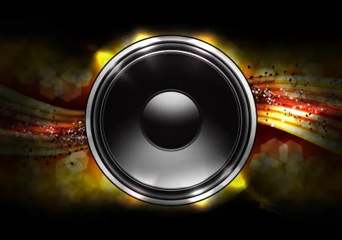 Speaker Stock Illustration