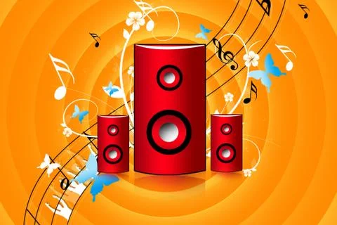 Speaker Stock Illustration