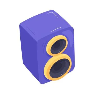 Speaker Stock Illustration
