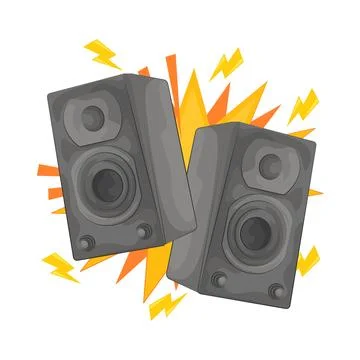 Speaker Illustration Stock Illustration