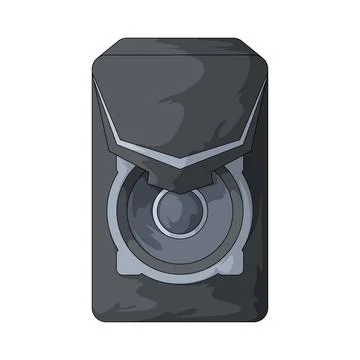 Speaker illustration Stock Illustration