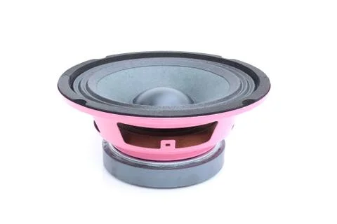 Speaker on isolated Stock Photos