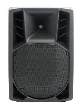 Speaker Isolated on White Background Foto stock