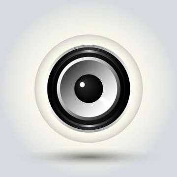 Speaker modern design Stock Illustration