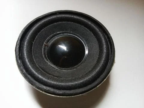Speaker part on white background Stock Photos
