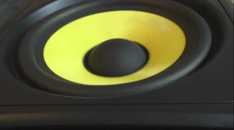 Speaker Side Veiw Video stock 66778030