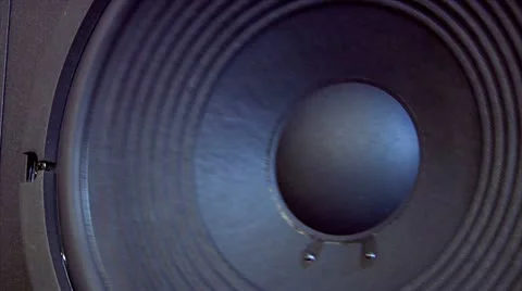 Speaker subwoofer dolly 10620 Stock Footage 10585476